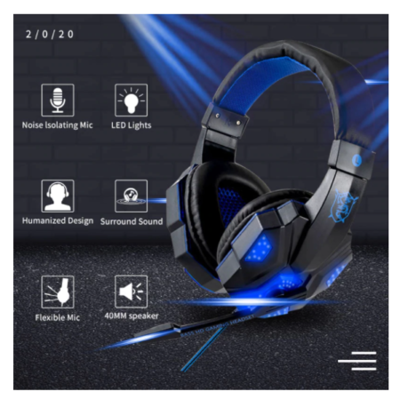 Gaming Headset for PS4, PC, Xbox One